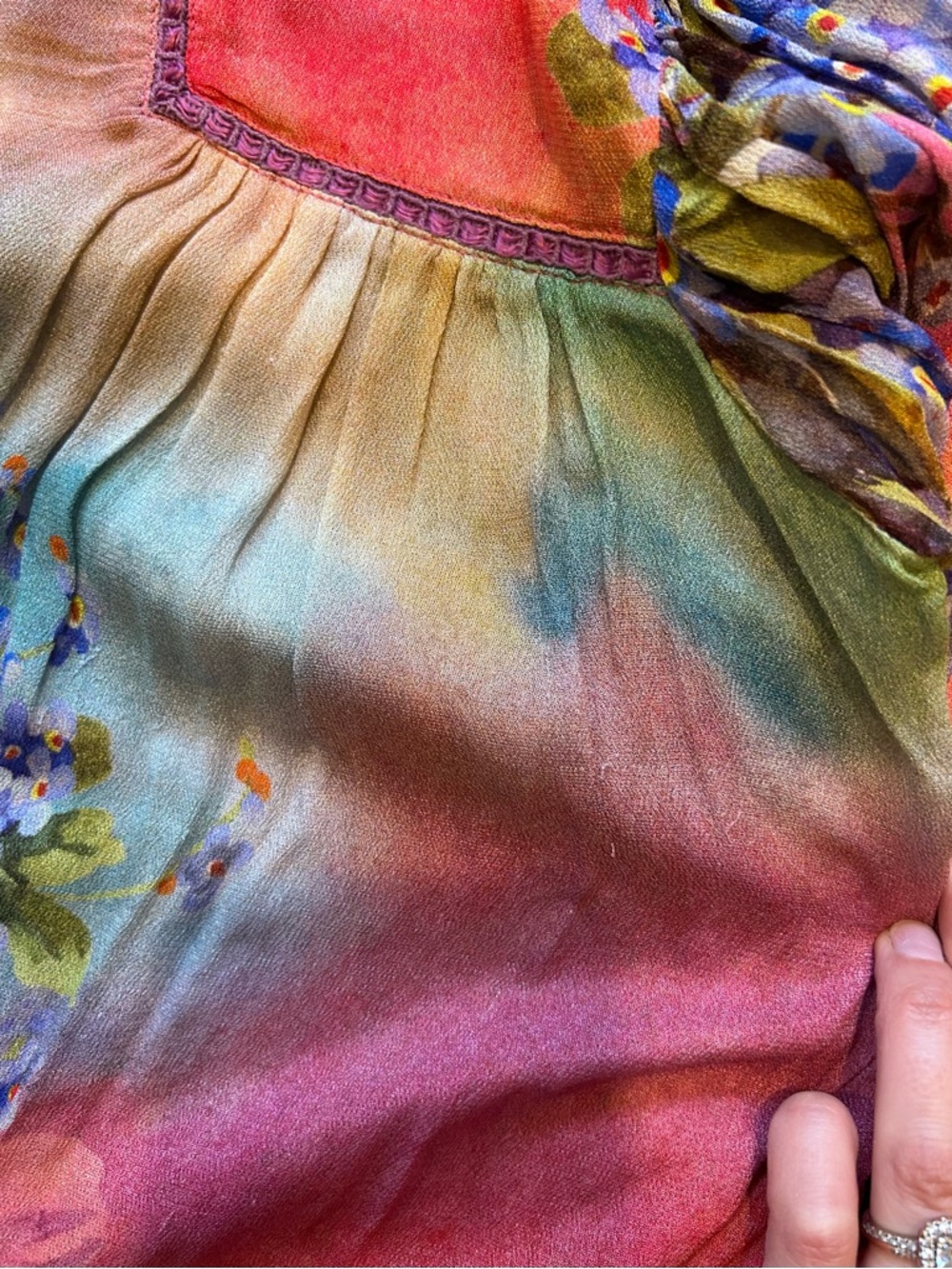 Bl-nk Miranda Peasant Blouse - Picture 4 of 4